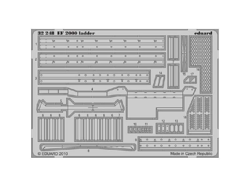 EF 2000 ladder 1/32 - Revell - image 1