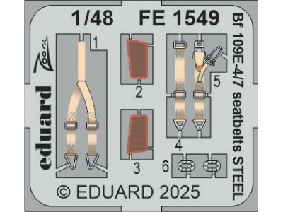 Messerschmitt Bf-109 E-4 / E-7 - Big Ed Set (For Tamiya Kits) - image 3