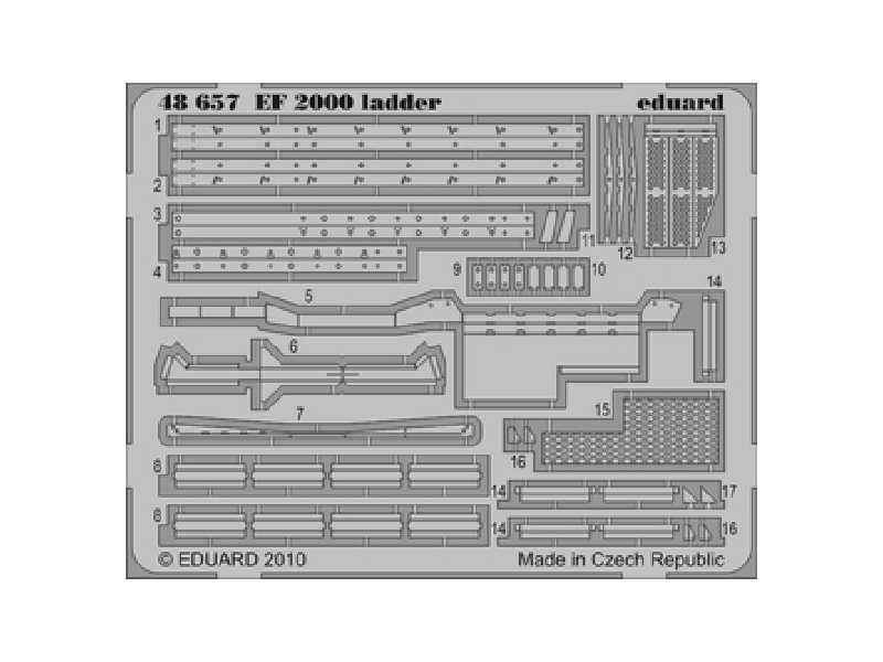 EF-2000 ladder 1/48 - Italeri - image 1