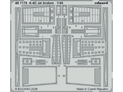Douglas A-4 C Skyhawk - Bog Ed Set (For Hobby Boss Kits) - image 1