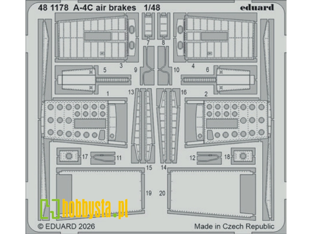 Douglas A-4 C Skyhawk - Bog Ed Set (For Hobby Boss Kits) - image 1