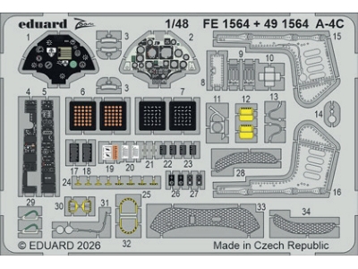 Douglas A-4 C Skyhawk - Bog Ed Set (For Hobby Boss Kits) - image 5