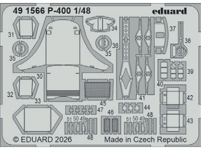 Bell P-400 Airacobra - Big Ed Set (For Arma Hobby Kits) - image 2