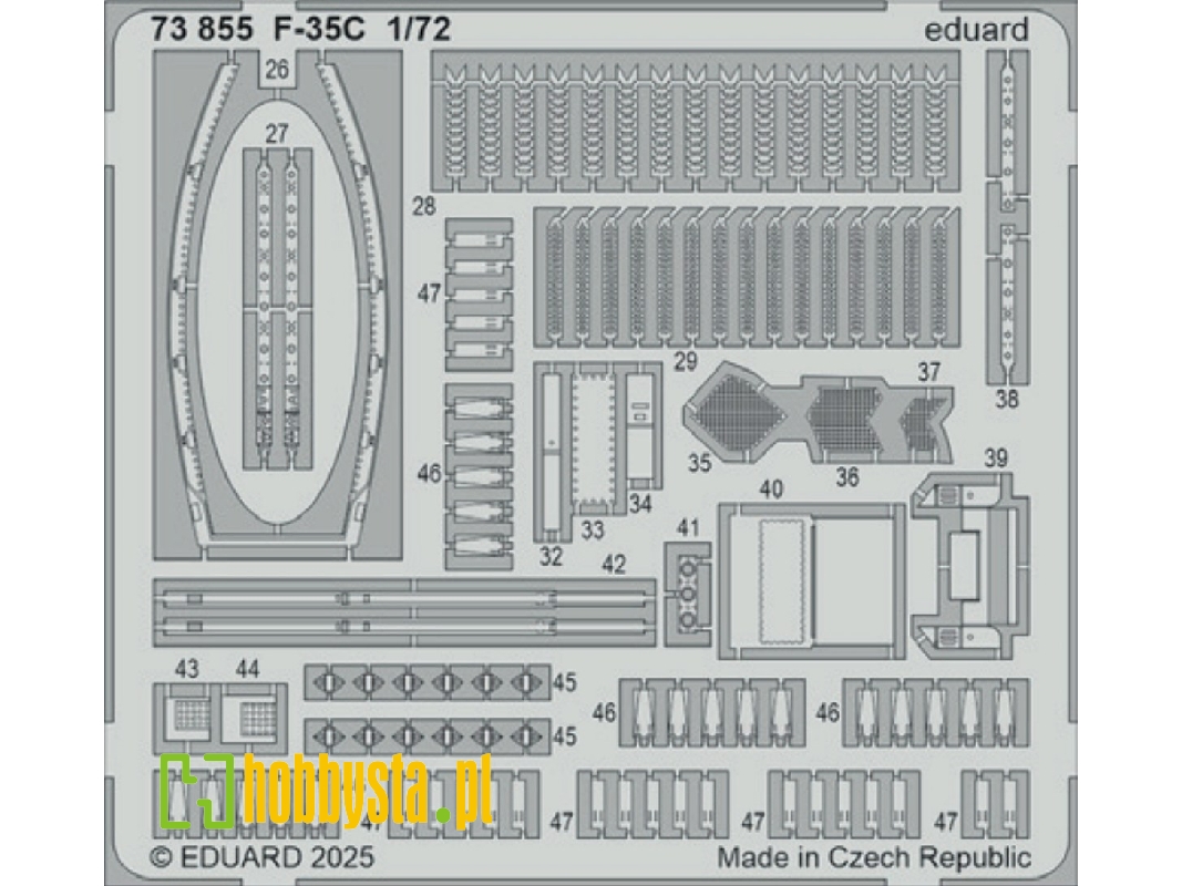 Lockheed Martin F-35 C - Big Ed Set (For Tamiya Kits) - image 1