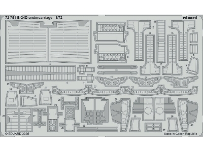 Consolidated B-24 D Liberator - Big Ed Set Part Ii (For Airfix Kits) - image 1
