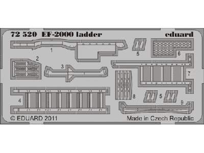 EF-2000 ladder 1/72 - image 1
