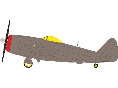 Republic P-47 M Thunderbolt - Paint Mask Set (For Miniart Kits) - image 1