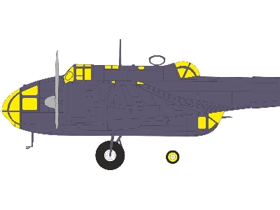 Handley Page Hampden B Mk.I - Paint Mask Set (For Icm Kits) - image 1