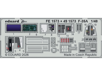 Lockheed Martin F-35 A Lightning Ii - Zoom Set (For Italeri Kits) - image 1