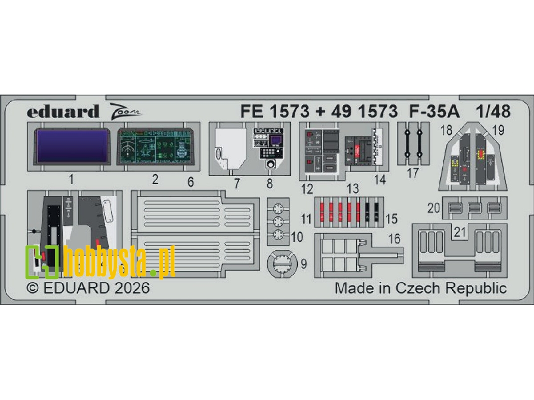 Lockheed Martin F-35 A Lightning Ii - Zoom Set (For Italeri Kits) - image 1