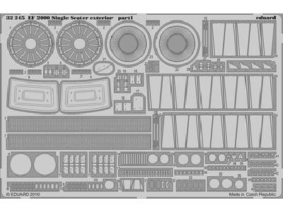 EF 2000 Single Seater exterior 1/32 - Revell - image 1