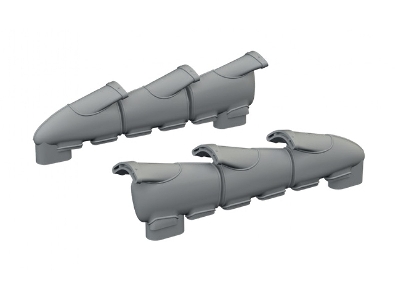 Hawker Hurricane Mk.Iic With Fishtail Exhausts - Big Sin Set (For Arma Hobby Kits) - image 3