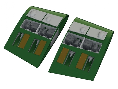 Hawker Hurricane Mk.Iic With Rounded Exhausts - Big Sin Set (For Arma Hobby Kits) - image 7