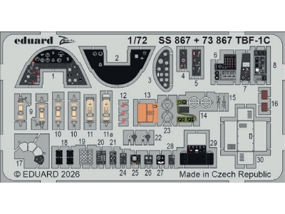 Grumman Tbf-1c - Zoom Set (For Hobby Boss Kits) - image 1