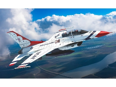 Lockheed Martin F-16 D Viper 'thunderbirds' - Gold Series Parts And Decals By Fightertown Decals - image 1