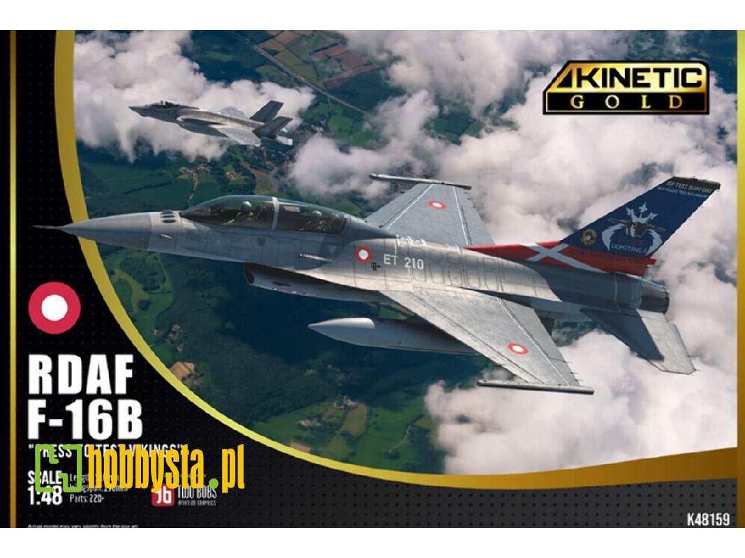 Rdaf F-16b 'press To Test Vikings' - image 1