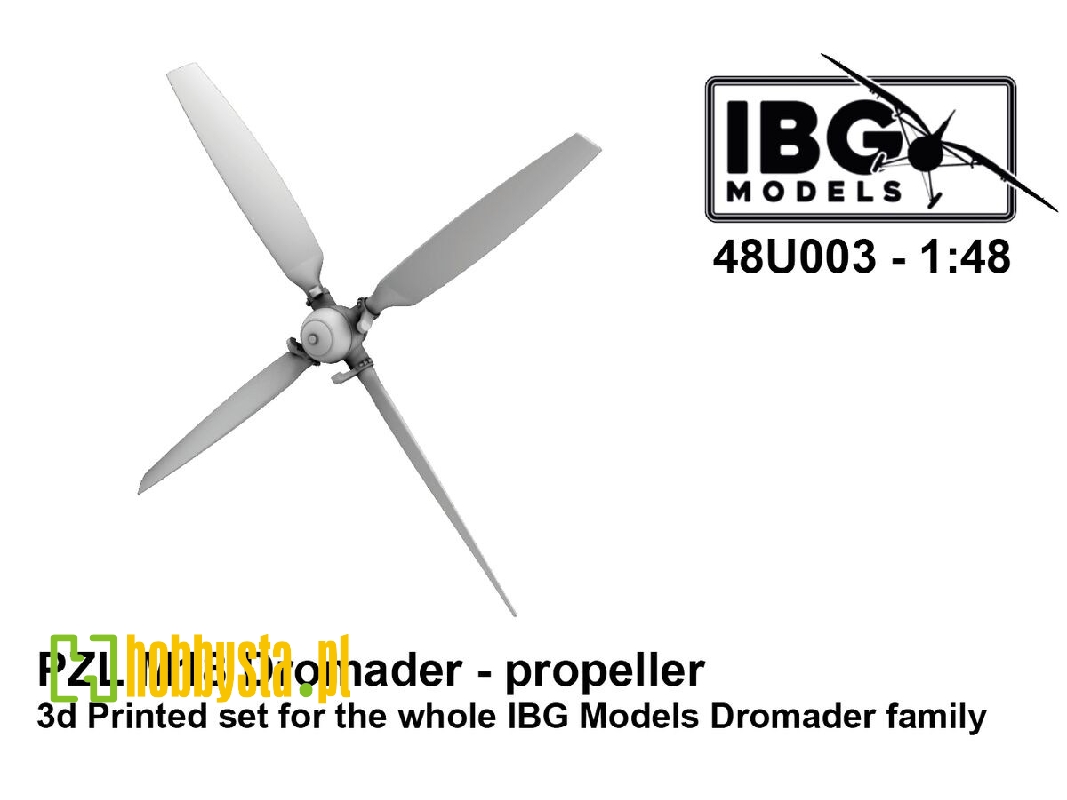 Pzl M18 Dromader - Propeller (For Ibg Kits / 3d-printed) - image 1