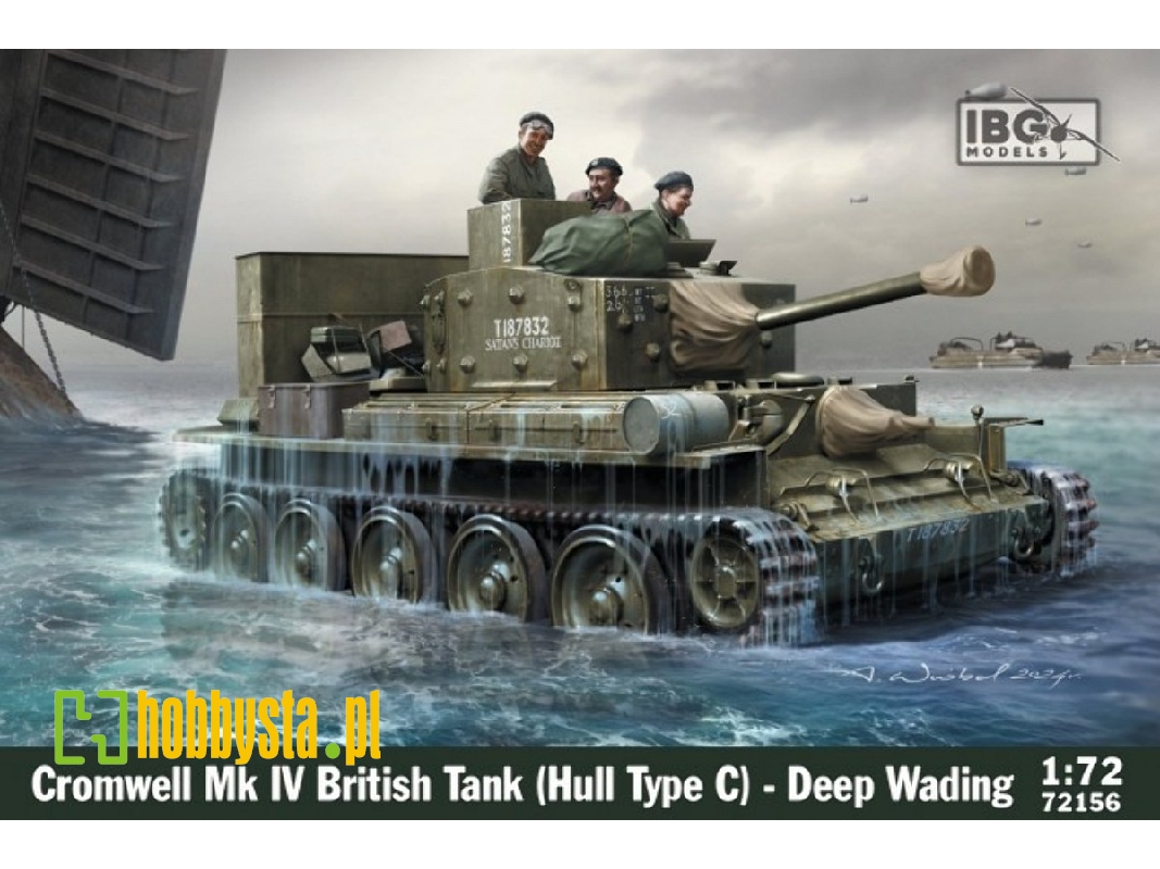 Cromwell Mk Iv British Tank (Hull Type C) - Deep Wading - image 1