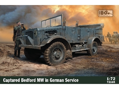 Captured Bedford Mw In German Service - image 1
