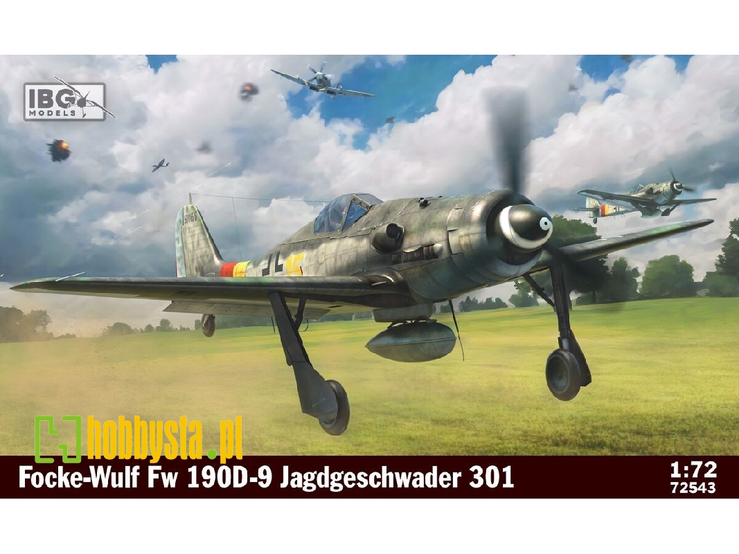 Focke-wulf Fw-190 D-9 - Jagdgeschwadere 301 - image 1
