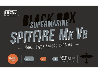 Supermarine Spitfire Mk.Vb - North West Europe 1941-1944 - Black Box Limited Edition (2 In 1 Kit) - image 1