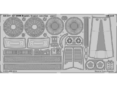 EF 2000 Two-seater exterior 1/32 - Trumpeter - image 1