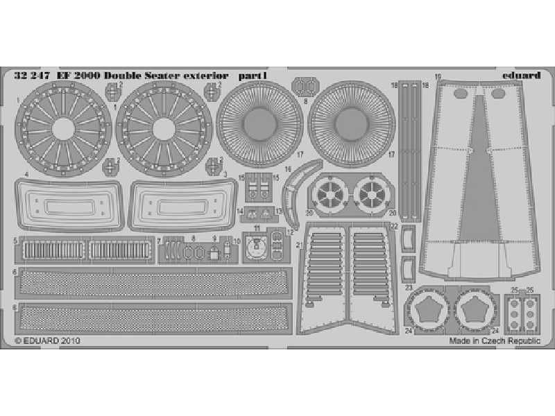 EF 2000 Two-seater exterior 1/32 - Trumpeter - image 1