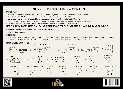 Hawker Hurricane Mk.I - Full Masking Set (For Arma Hobby Kits) - image 2