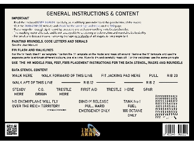 Avro Lancaster B Mk.I / Mk.Iii Dambuster / Special Grand Slam  - Full Masking Set (For Hong Kong Models Kits) - image 2