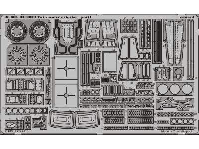 EF-2000 Two-seater exterior 1/48 - Revell - image 2