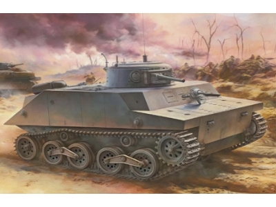 Ijn Type 2 (Ka-mi) Amphibious Tank Combat Version - image 1