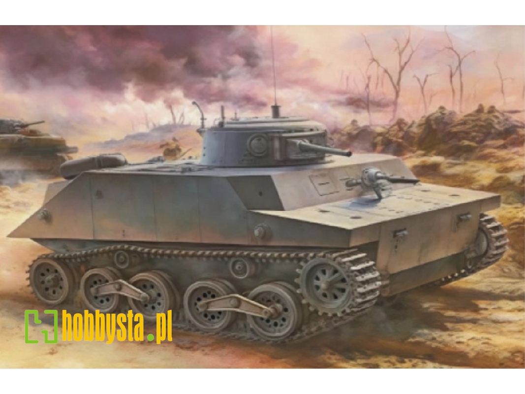 Ijn Type 2 (Ka-mi) Amphibious Tank Combat Version - image 1