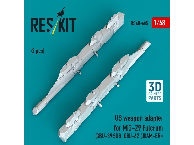 Us Weapon Adapter For Mig-29 Fulcrum (2 Pcs / 3d-printed) - image 1