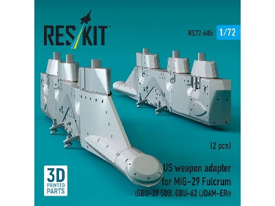 Us Weapon Adapter For Mig-29 Fulcrum (2 Pcs / 3d-printed) - image 2