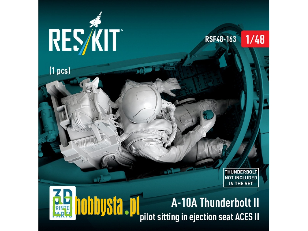 Fairchild A-10 A Thunderbolt Ii - Pilot In Standing Position Scene 2 (1 Figure / 3d-printed) - image 1