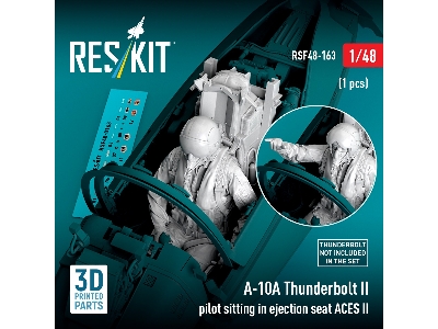 Fairchild A-10 A Thunderbolt Ii - Pilot In Standing Position Scene 2 (1 Figure / 3d-printed) - image 2