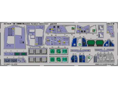 EF 2000 Two-seater interior S. A. 1/32 - Trumpeter - image 1