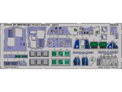 EF 2000 Two-seater interior S. A. 1/32 - Trumpeter - image 2