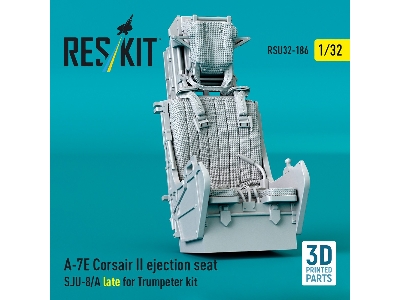 Ltv A-7 E Corsair Ii - Ejection Seat Sju-8/A Late (3d-printed / For Trumpeter Kits) - image 2