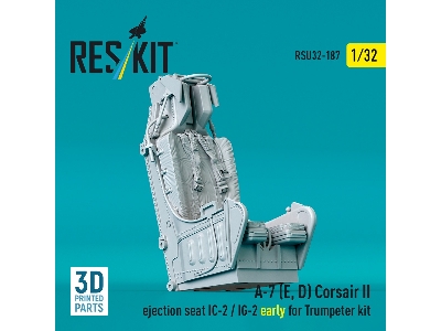 Ltv A-7 D / E Corsair Ii - Ejection Seat Ic-2 / Ig-2 Early (3d-printed / For Trumpeter Kits) - image 3