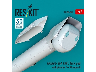 An/Avq-26a Pave Tack Pod With Pylon For F-4 Phantom Ii (3d Printed) - image 3