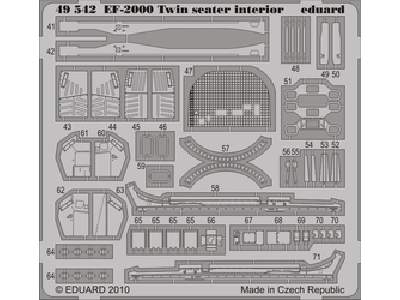 EF-2000 Two-seater interior S. A. 1/48 - Revell - image 1