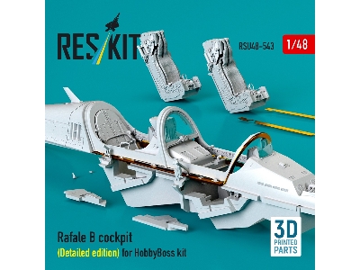 Dassault Rafale B - Cockpit Detailed Edition (3d-printed / For Hobby Boss Kits) - image 3