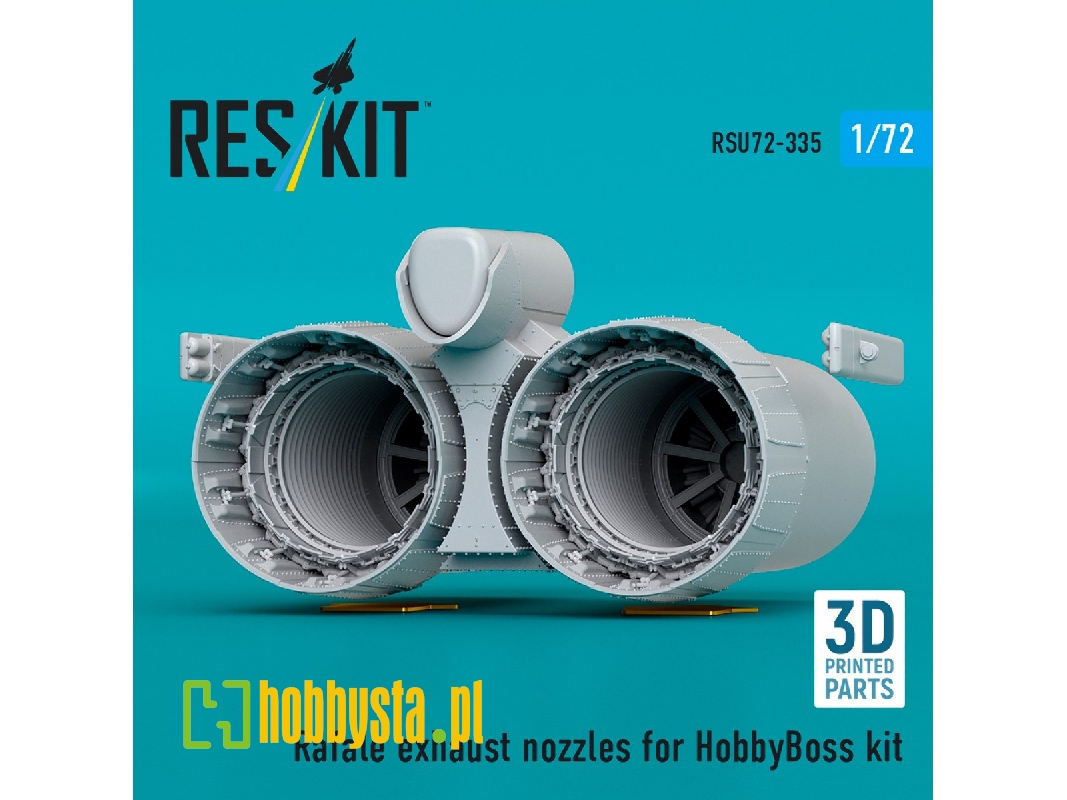 Dassault Rafale - Exhaust Nozzle (3d-printed / For Hobby Boss Kits) - image 1