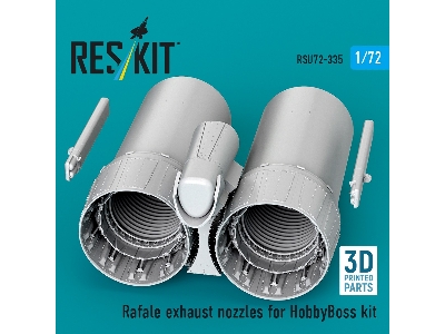 Dassault Rafale - Exhaust Nozzle (3d-printed / For Hobby Boss Kits) - image 2