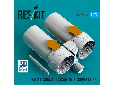 Dassault Rafale - Exhaust Nozzle (3d-printed / For Hobby Boss Kits) - image 3