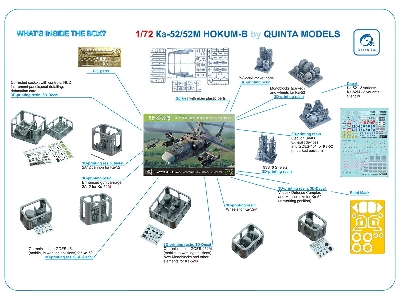 Kamov Ka-52 / Ka-52 M Hokum-b Model Kit - image 11