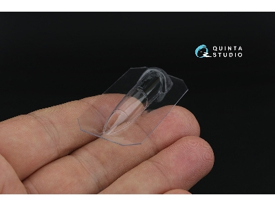 Mig-21um - Vacuumed Clear Canopy (For Kovozavody Prostejov Kits) - image 3