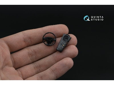 Mazda Rx-7 Fd - 3d-printed & Coloured Interior On Decal Paper With Metal Sticker Parts (For Tamiya Kits) - image 7