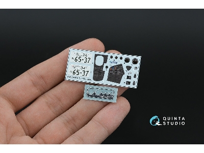 Efini Rx-7 Fd - 3d-printed & Coloured Interior On Decal Paper With Metal Sticker Parts (For Tamiya Kits) - image 15